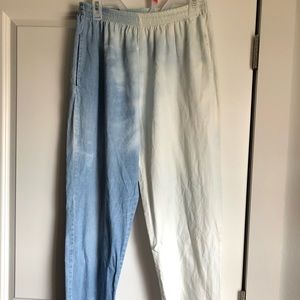 Vintage Bicolored elastic jeans